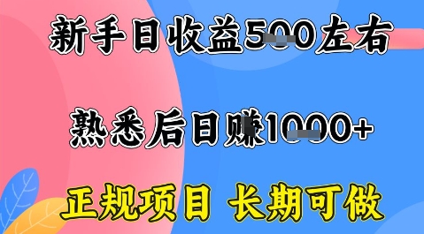全年可变现项目，收益高无门槛，正规项目，长期可做，一天收益1k+一台电脑在家创业【揭秘】-宝创网