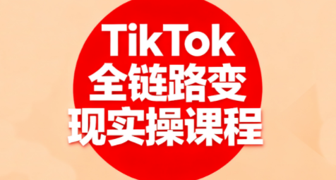 小杨老师·TikTok全链路变现实操课程-宝创网